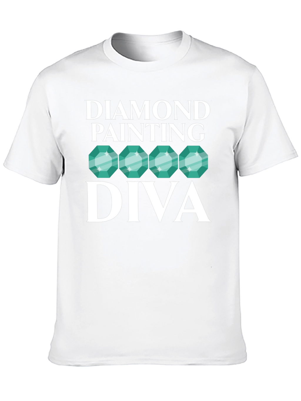 Diamond Painting Diva Black T-Shirt