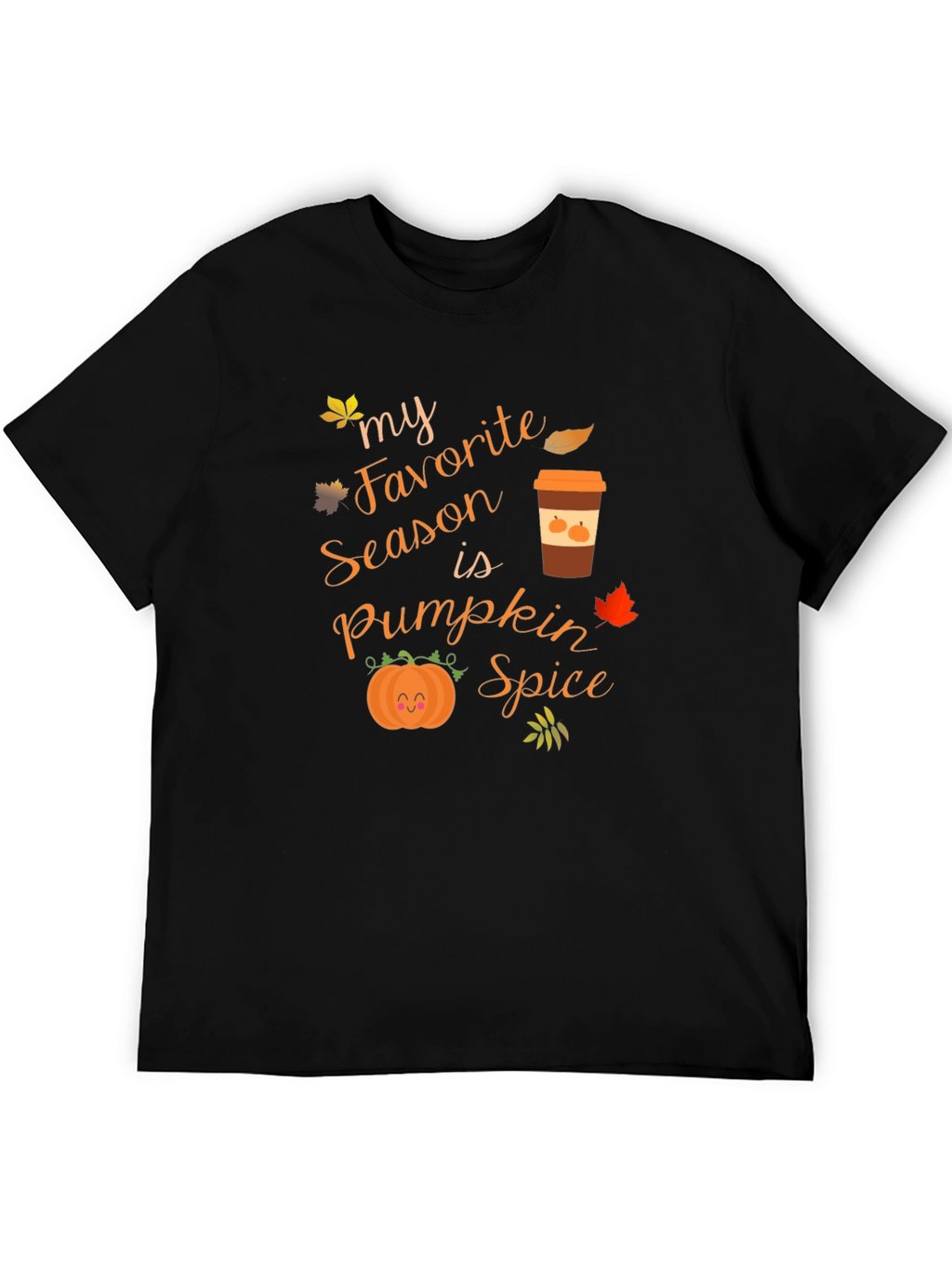 Fall Favorite Season Pumpkin Spice Graphic Tee