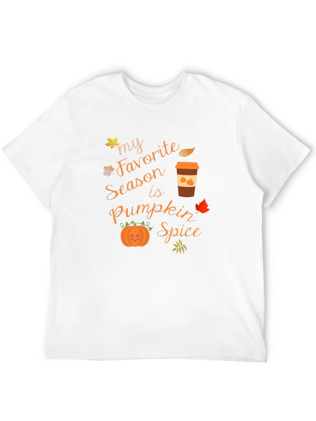 Fall Favorite Season Pumpkin Spice Graphic Tee