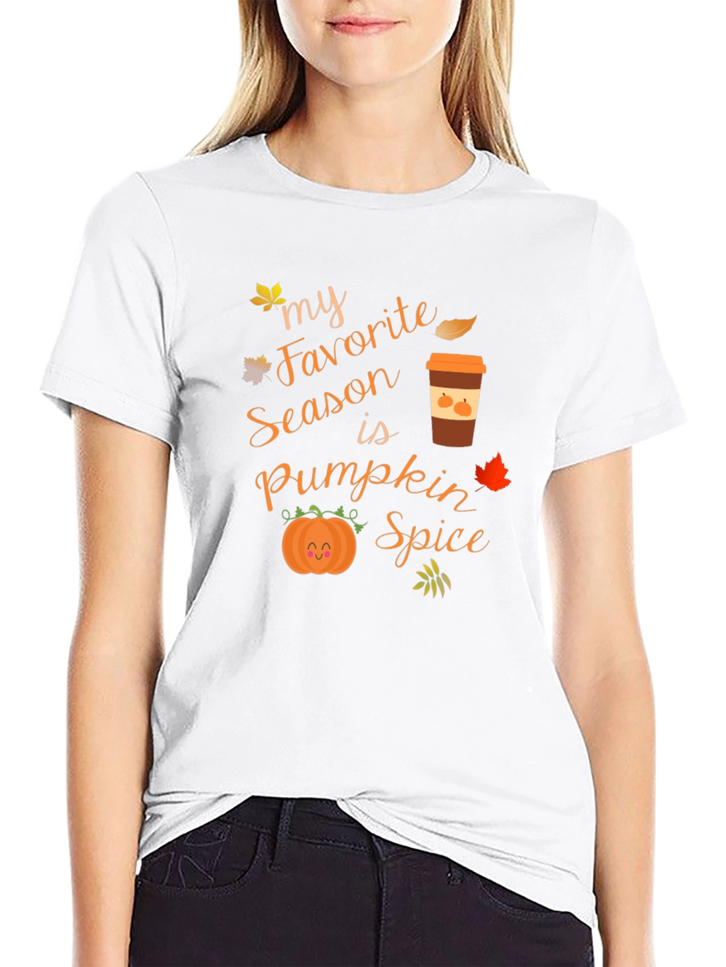 Fall Favorite Season Pumpkin Spice Graphic Tee
