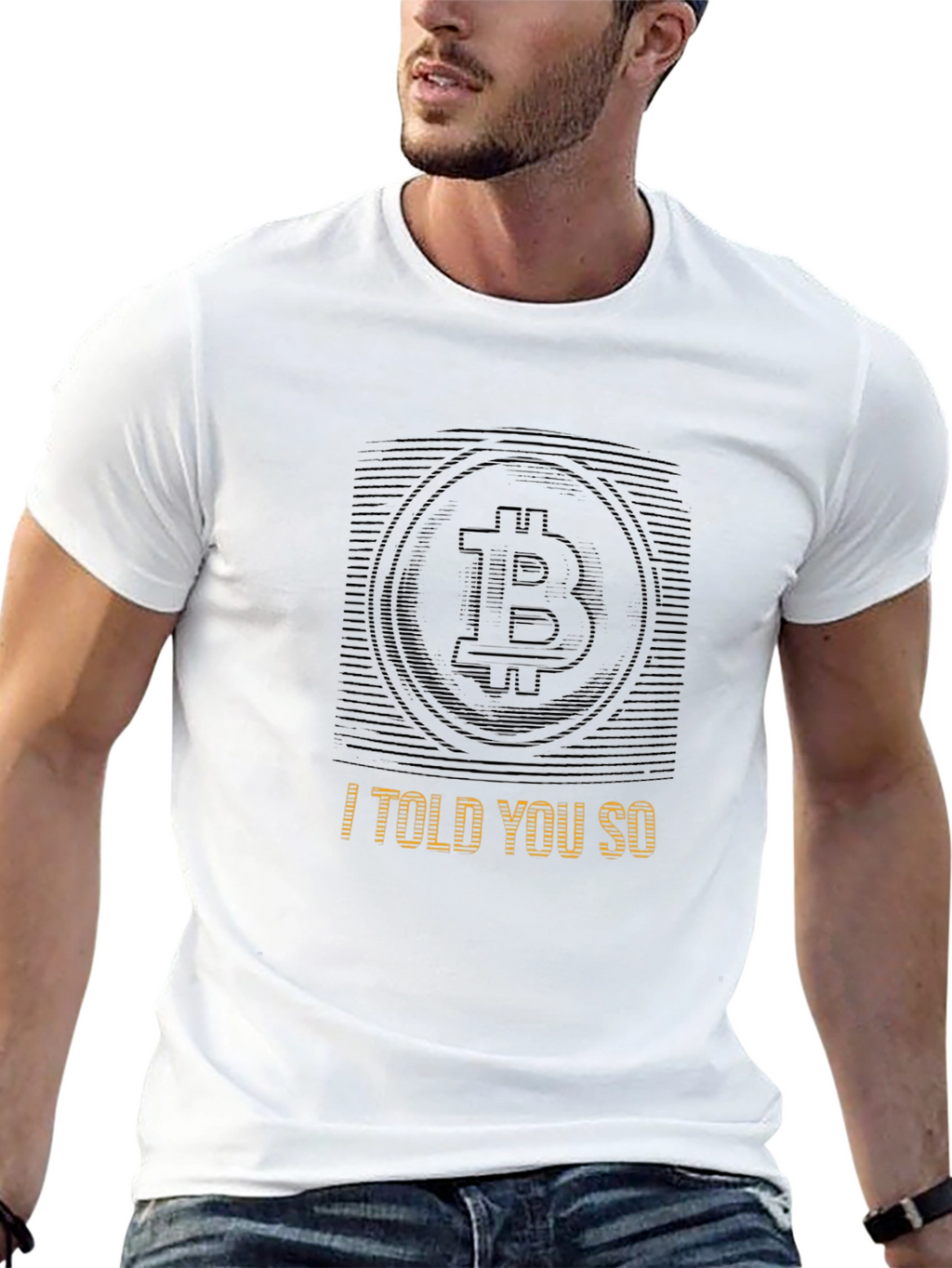 Bitcoin Crypto T-Shirt - I Told You So Tee