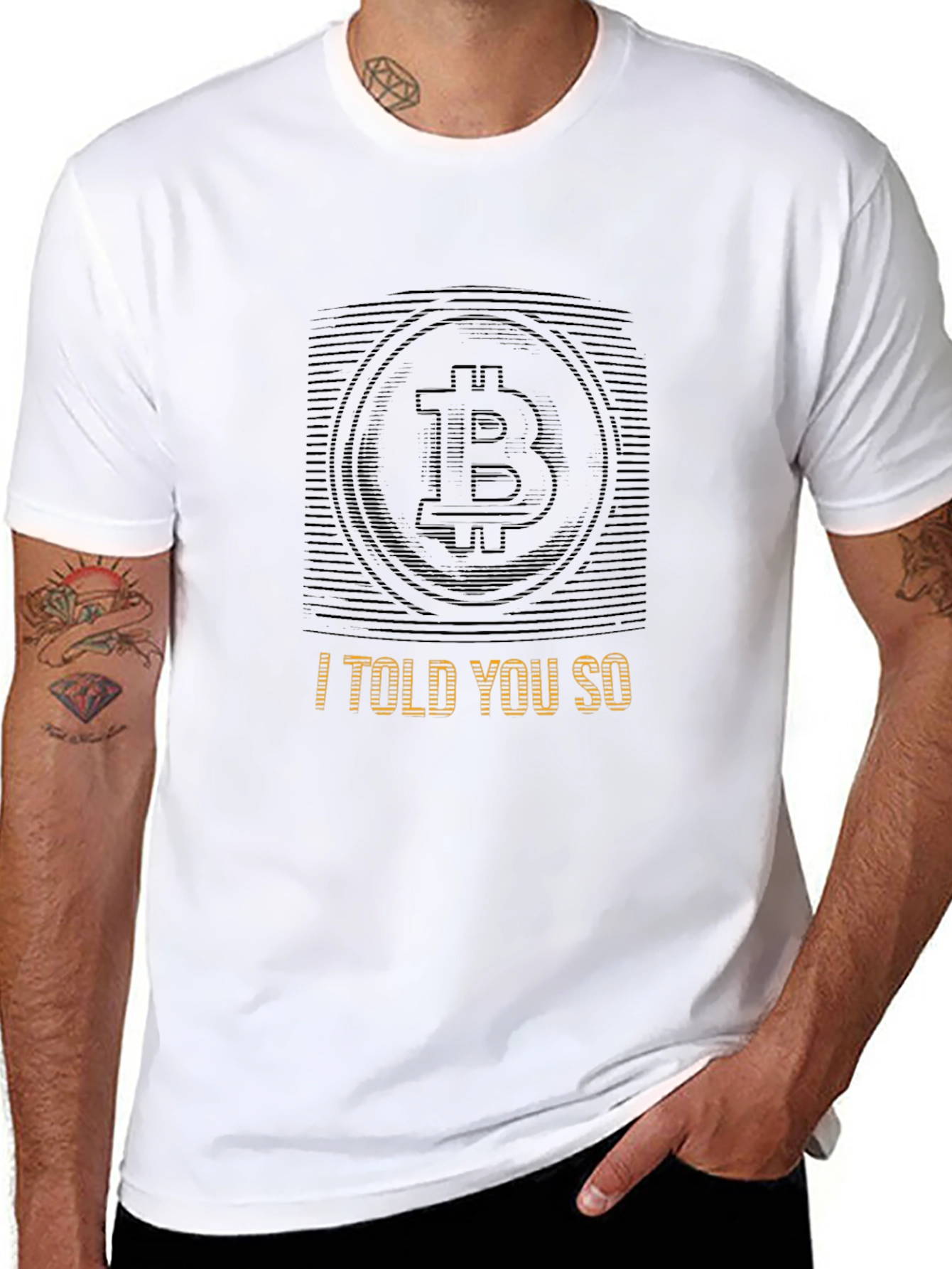 Bitcoin Crypto T-Shirt - I Told You So Tee