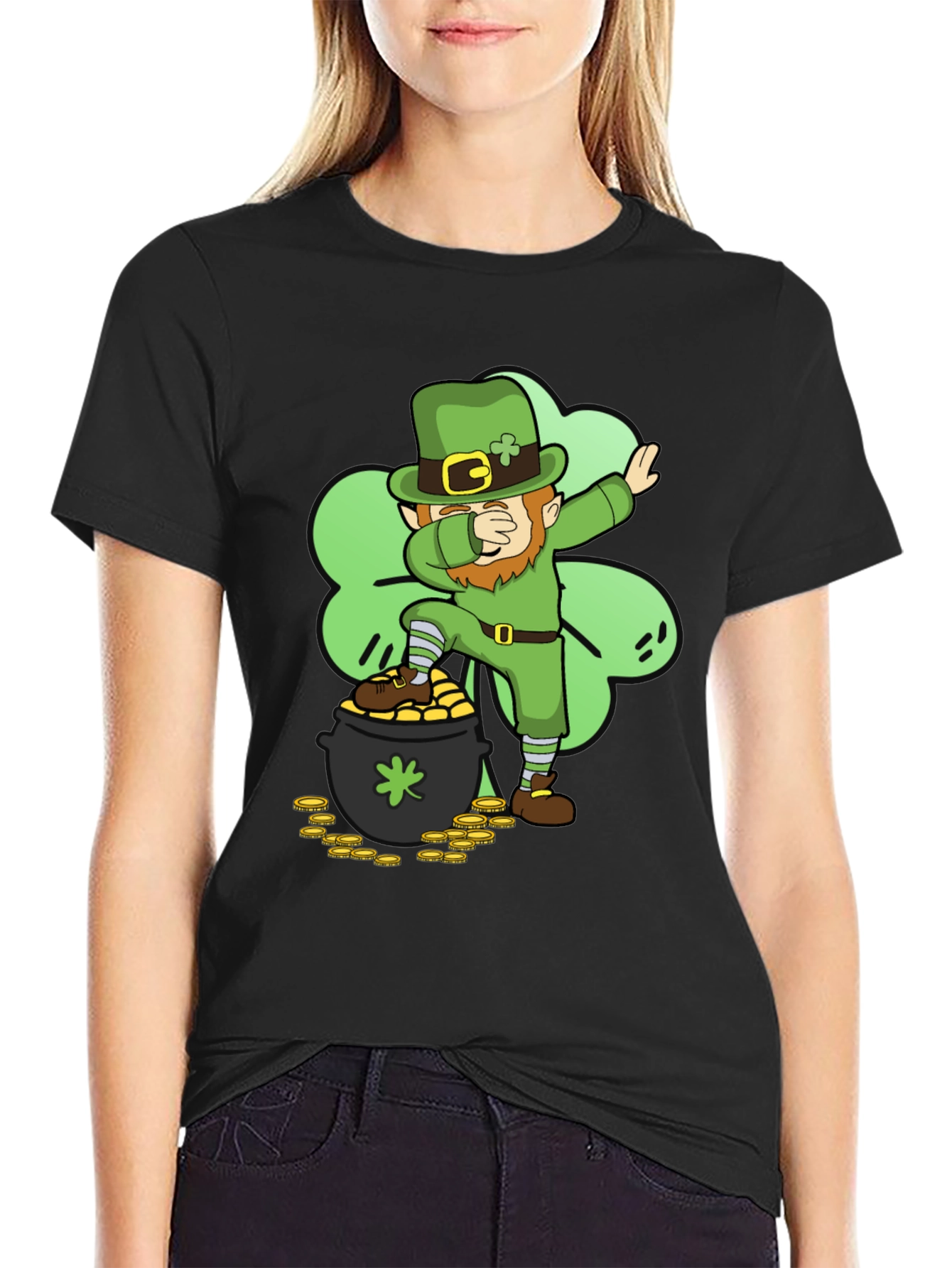 St. Patricks Day Leprechaun Dab T-Shirt