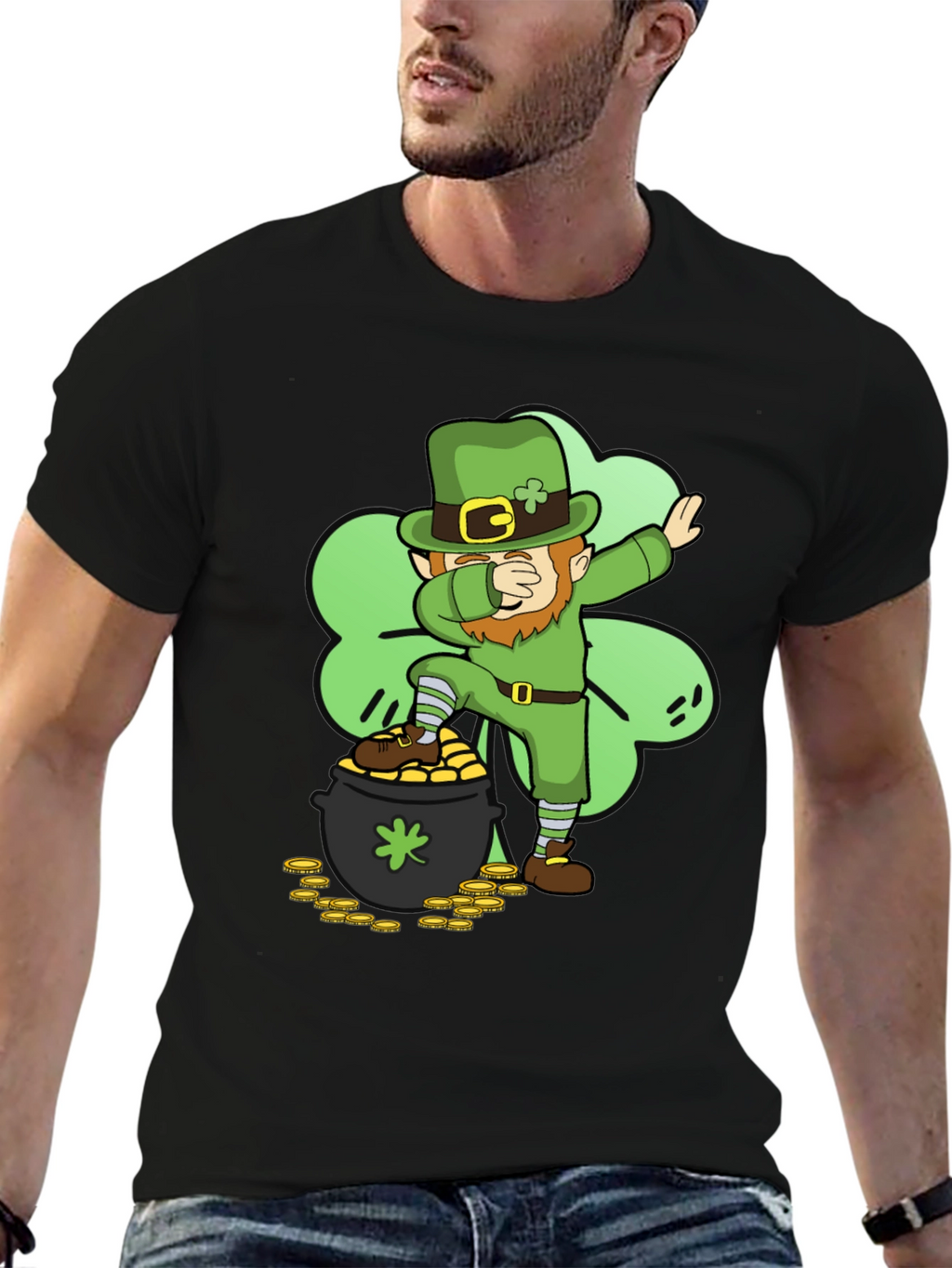 St. Patricks Day Leprechaun Dab T-Shirt