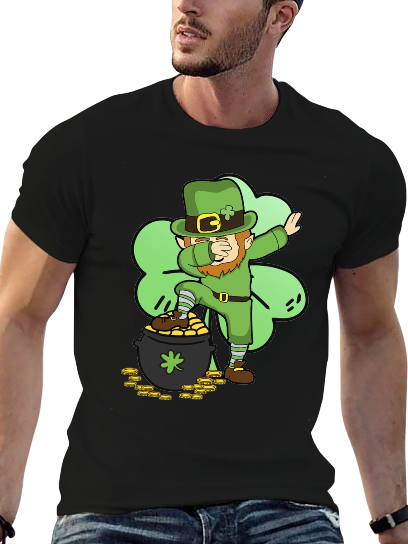 St. Patricks Day Leprechaun Dab T-Shirt