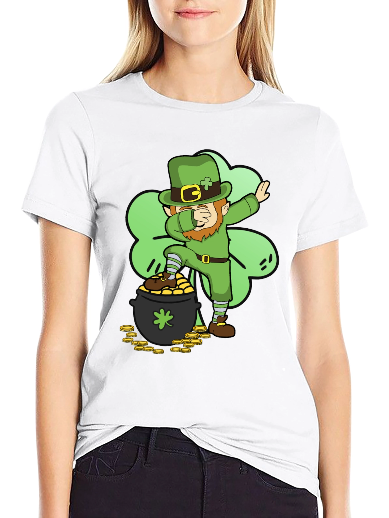 St. Patricks Day Leprechaun Dab T-Shirt