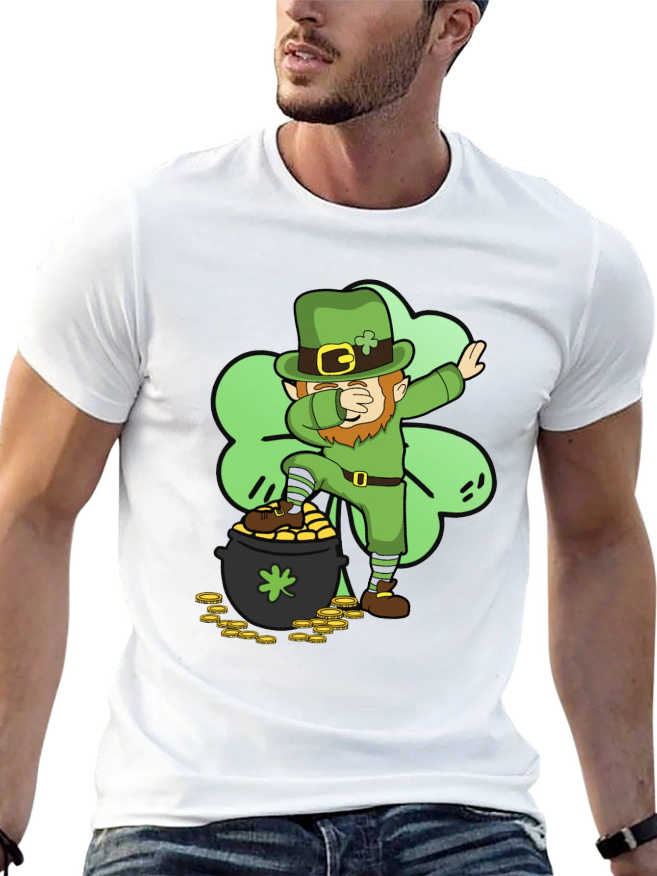 St. Patricks Day Leprechaun Dab T-Shirt