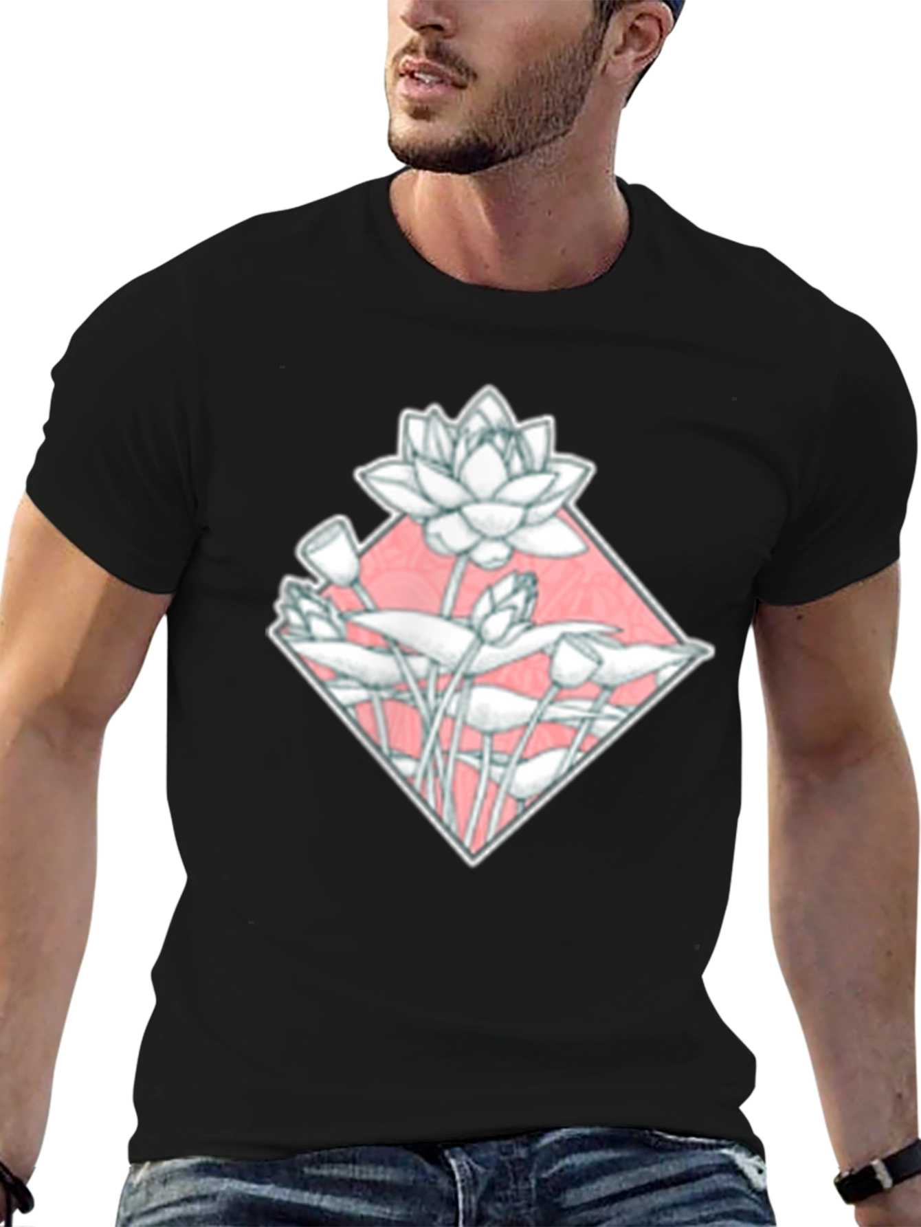 Lotus Flower Graphic Tee