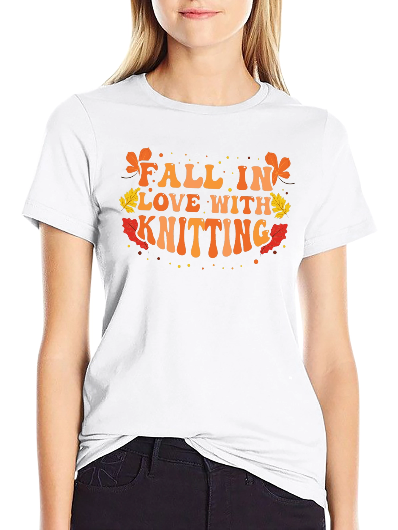 Fall in Love With Knitting T-Shirt
