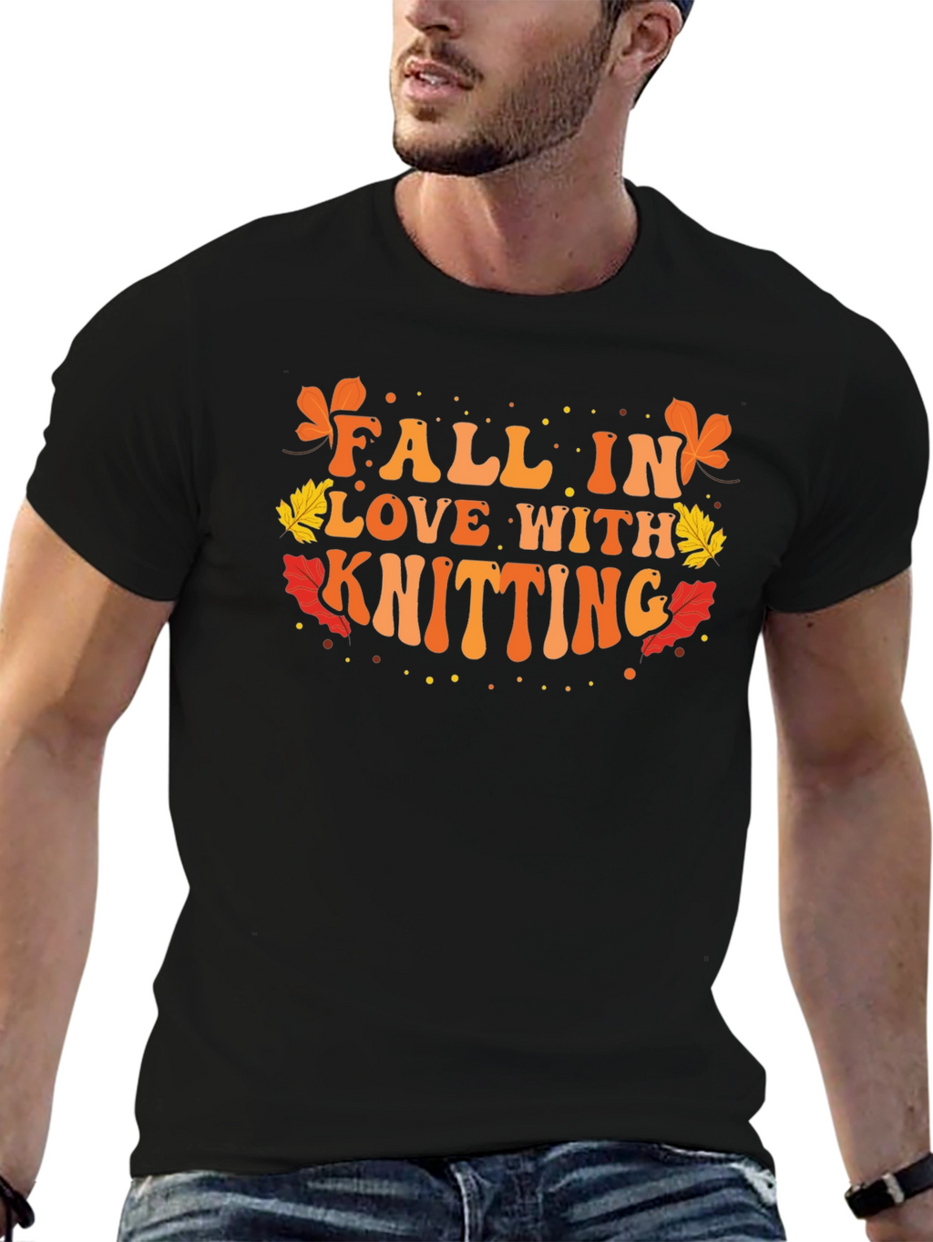 Fall in Love With Knitting T-Shirt