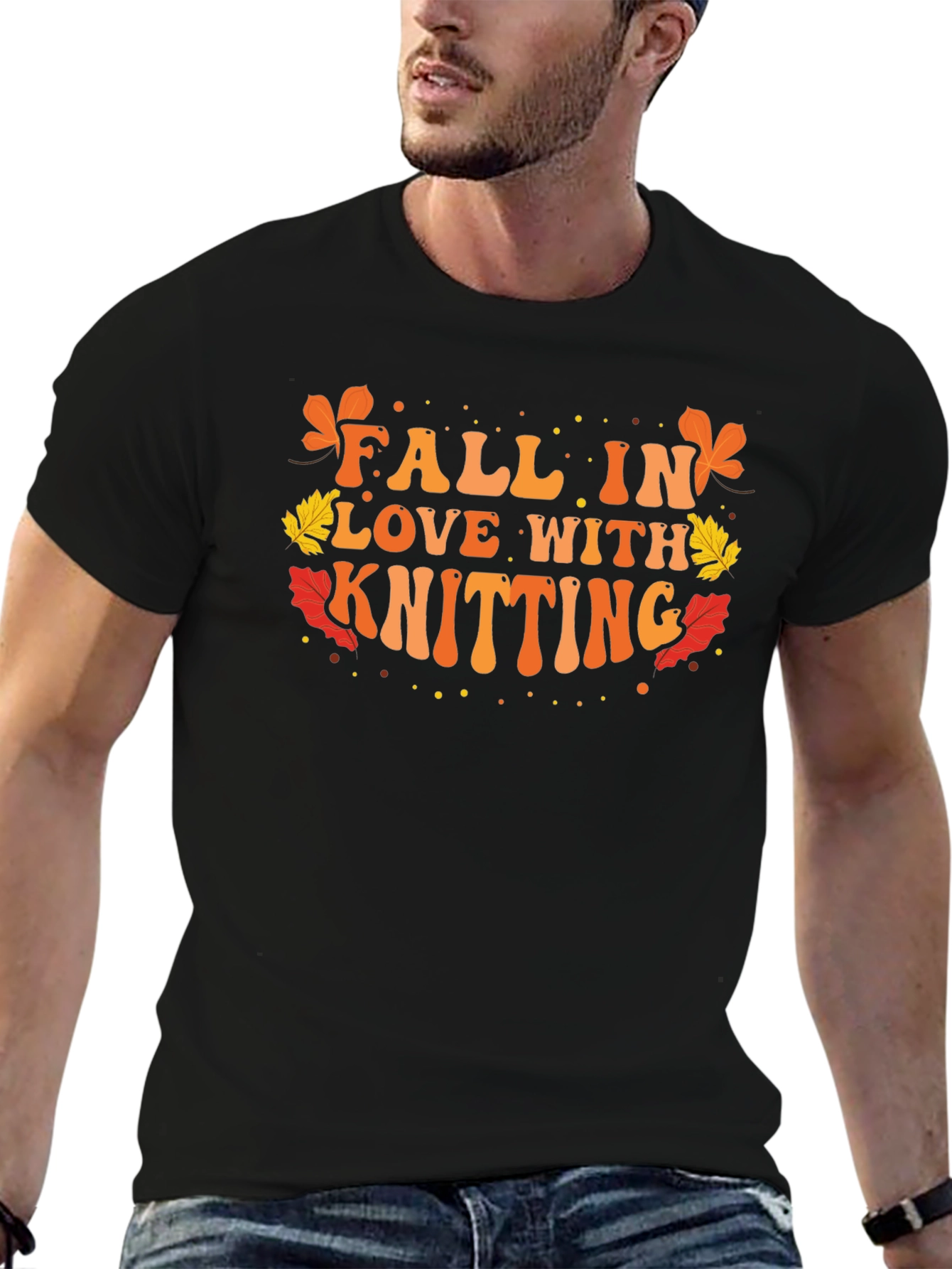Fall in Love With Knitting T-Shirt
