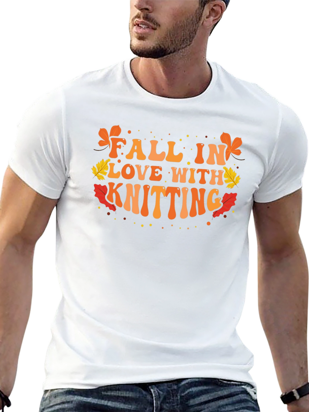 Fall in Love With Knitting T-Shirt