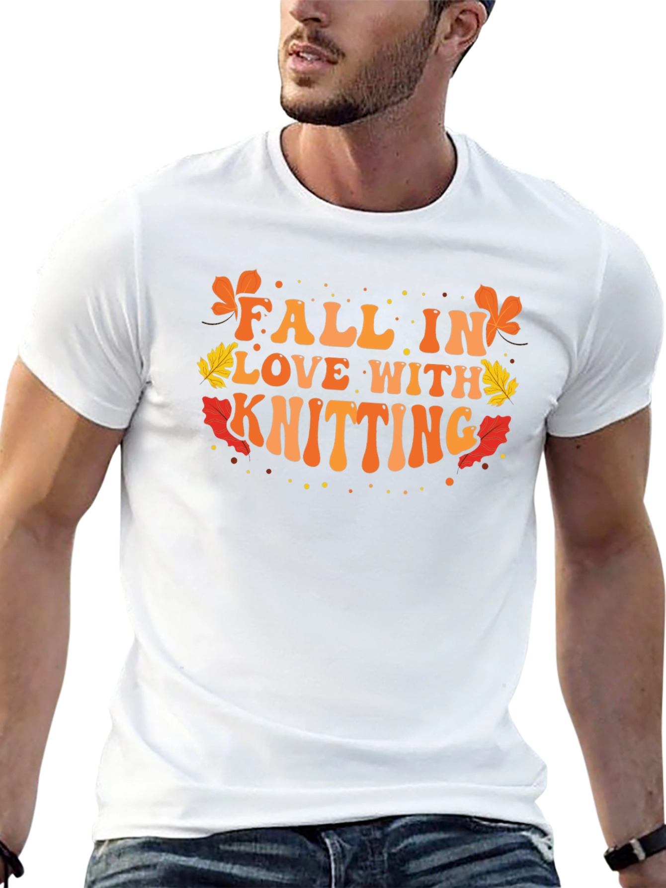 Fall in Love With Knitting T-Shirt