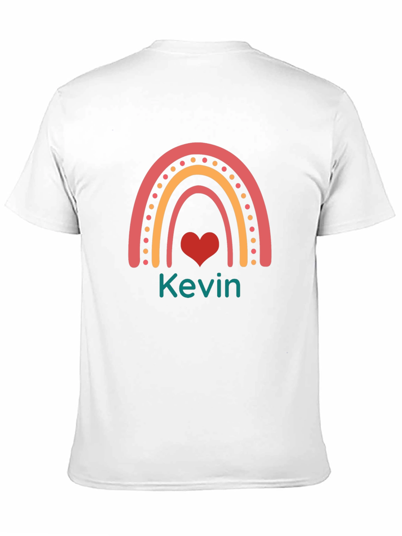 Personalized Rainbow Kevin Heart T-Shirt