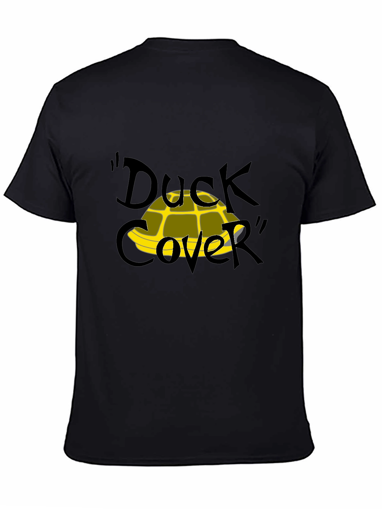 Duck Cover Funny Graphic T-Shirt