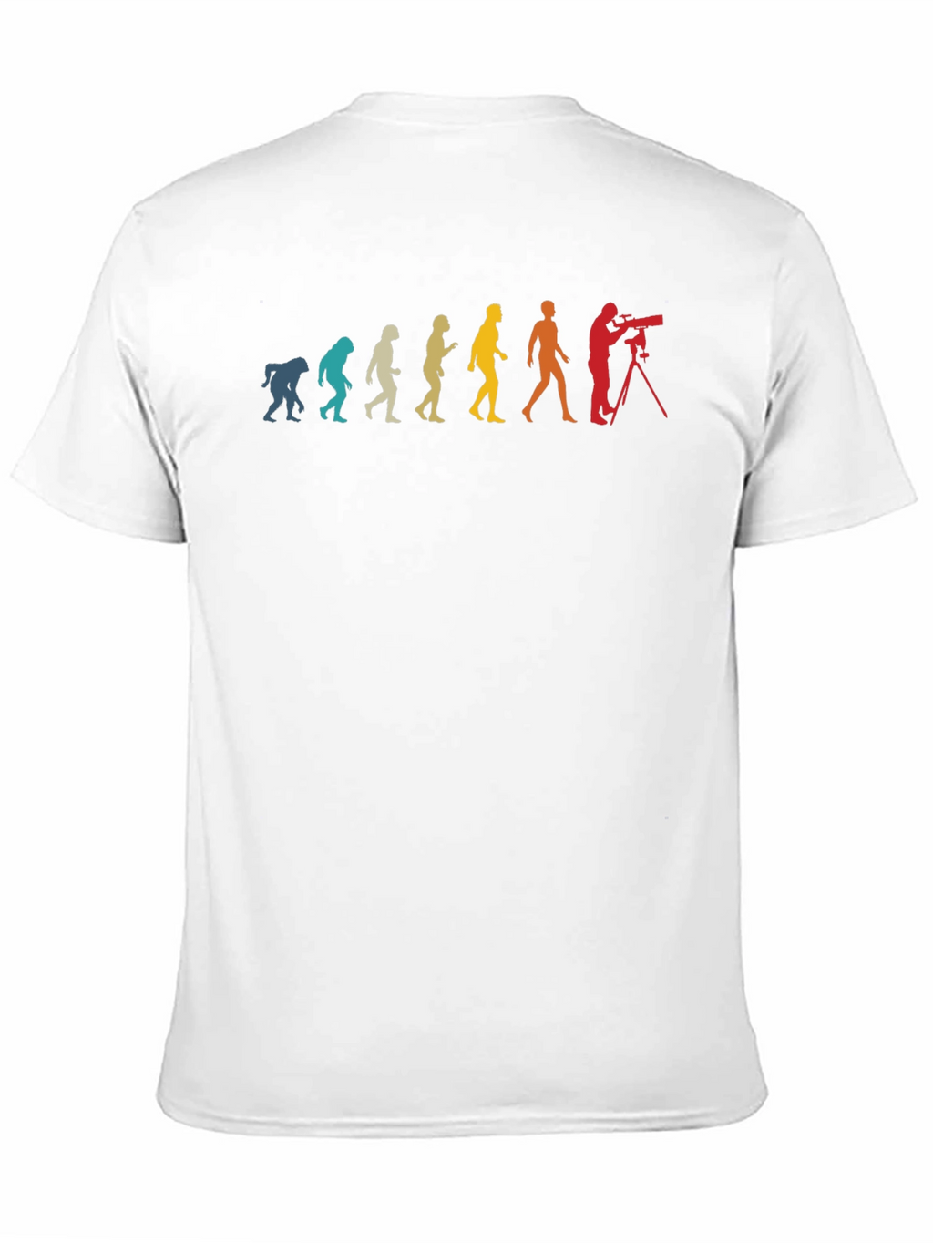 Evolution of Photographer Black T-Shirt