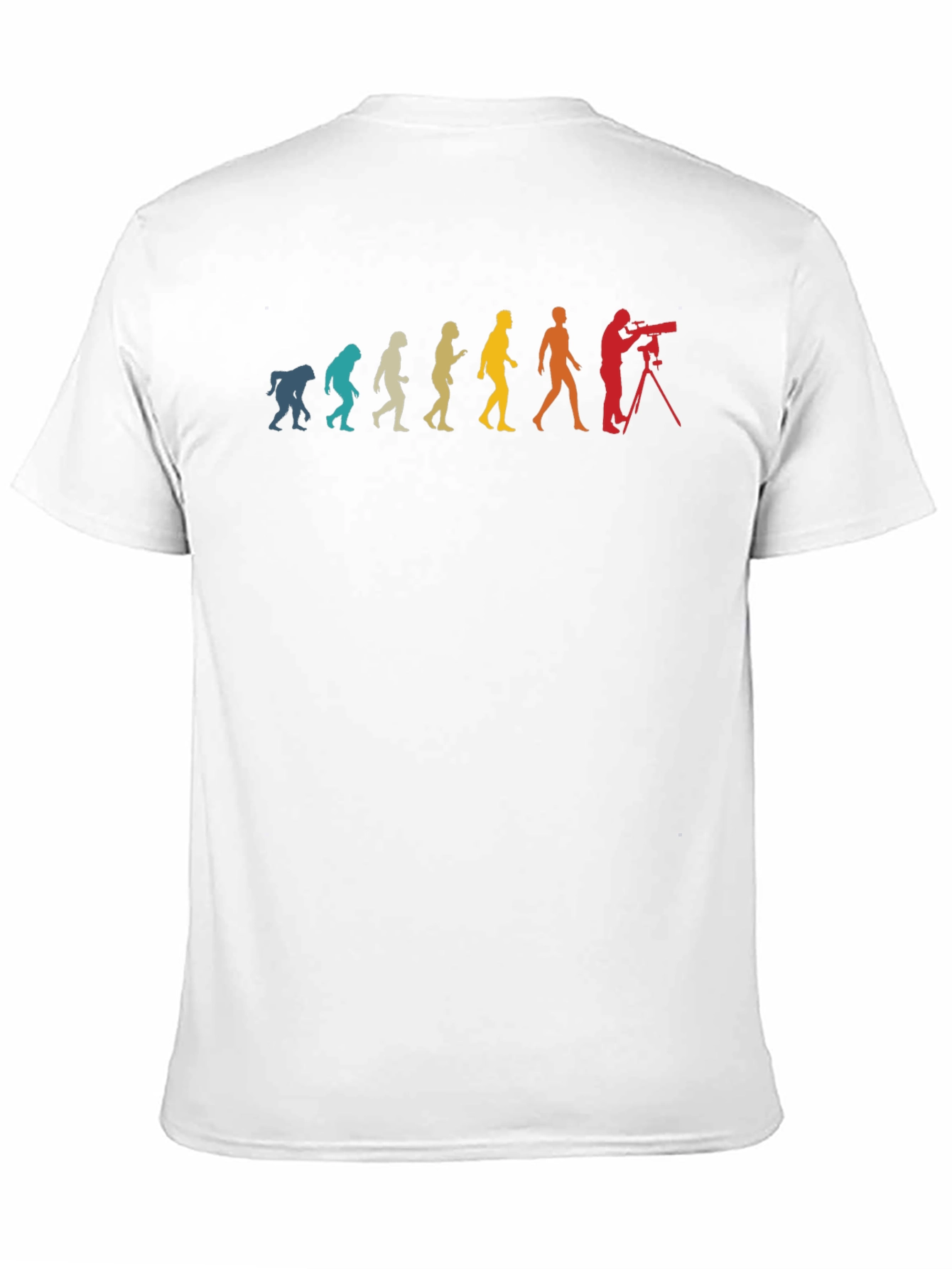 Evolution of Photographer Black T-Shirt