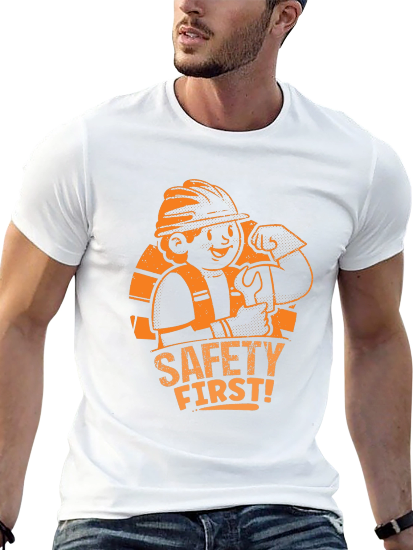 Safety First! Graphic T-Shirt