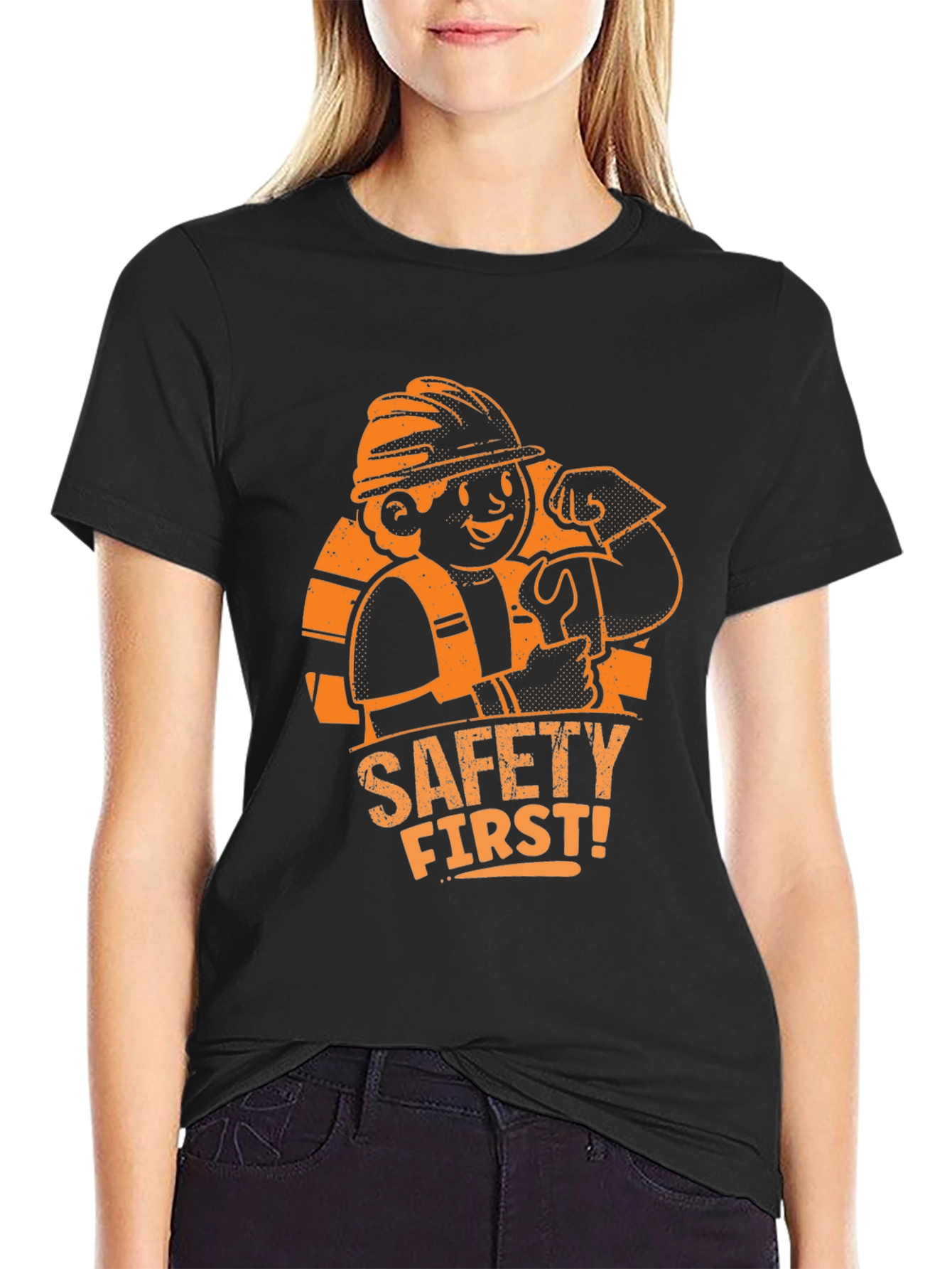 Safety First! Graphic T-Shirt