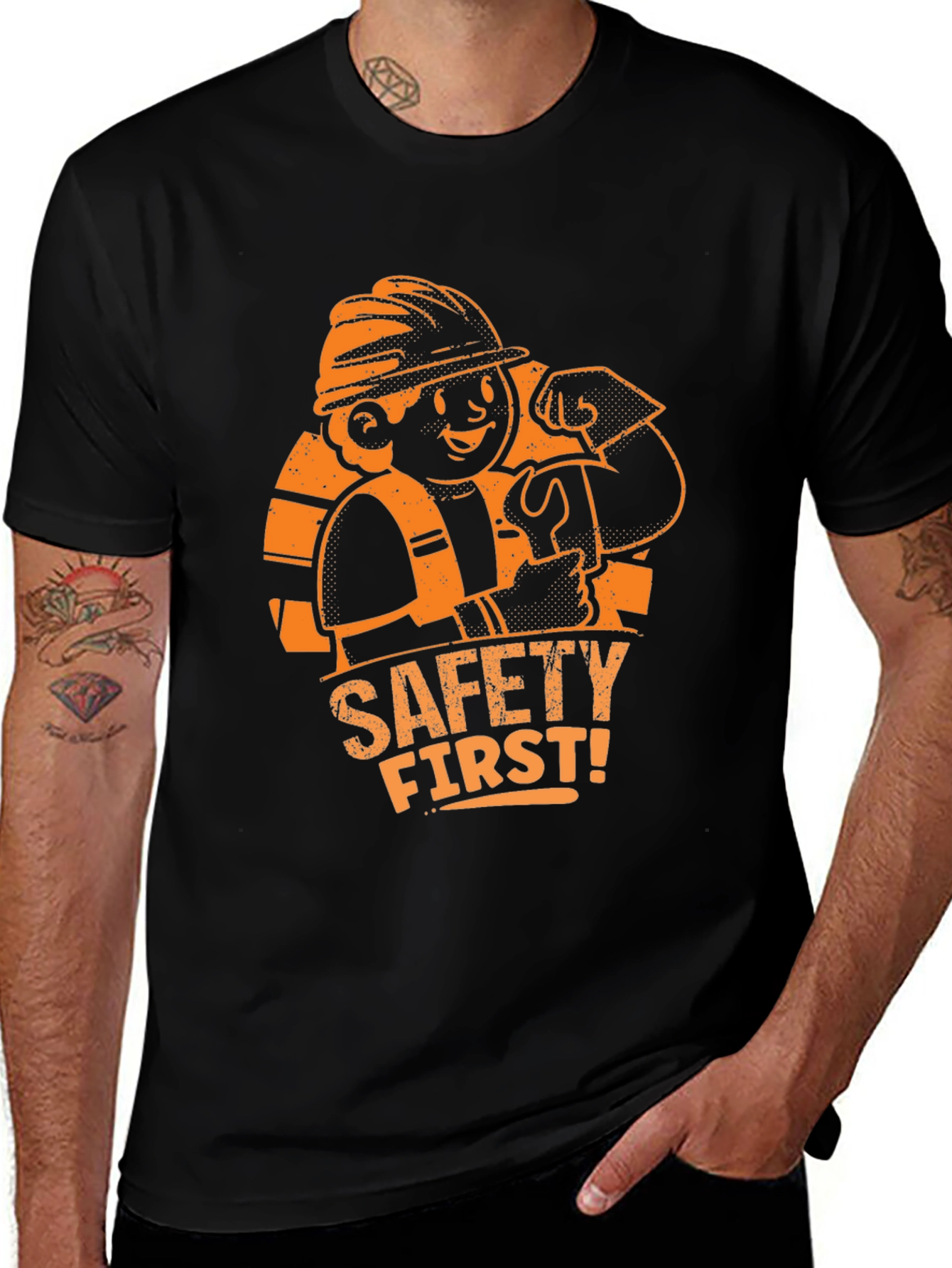 Safety First! Graphic T-Shirt
