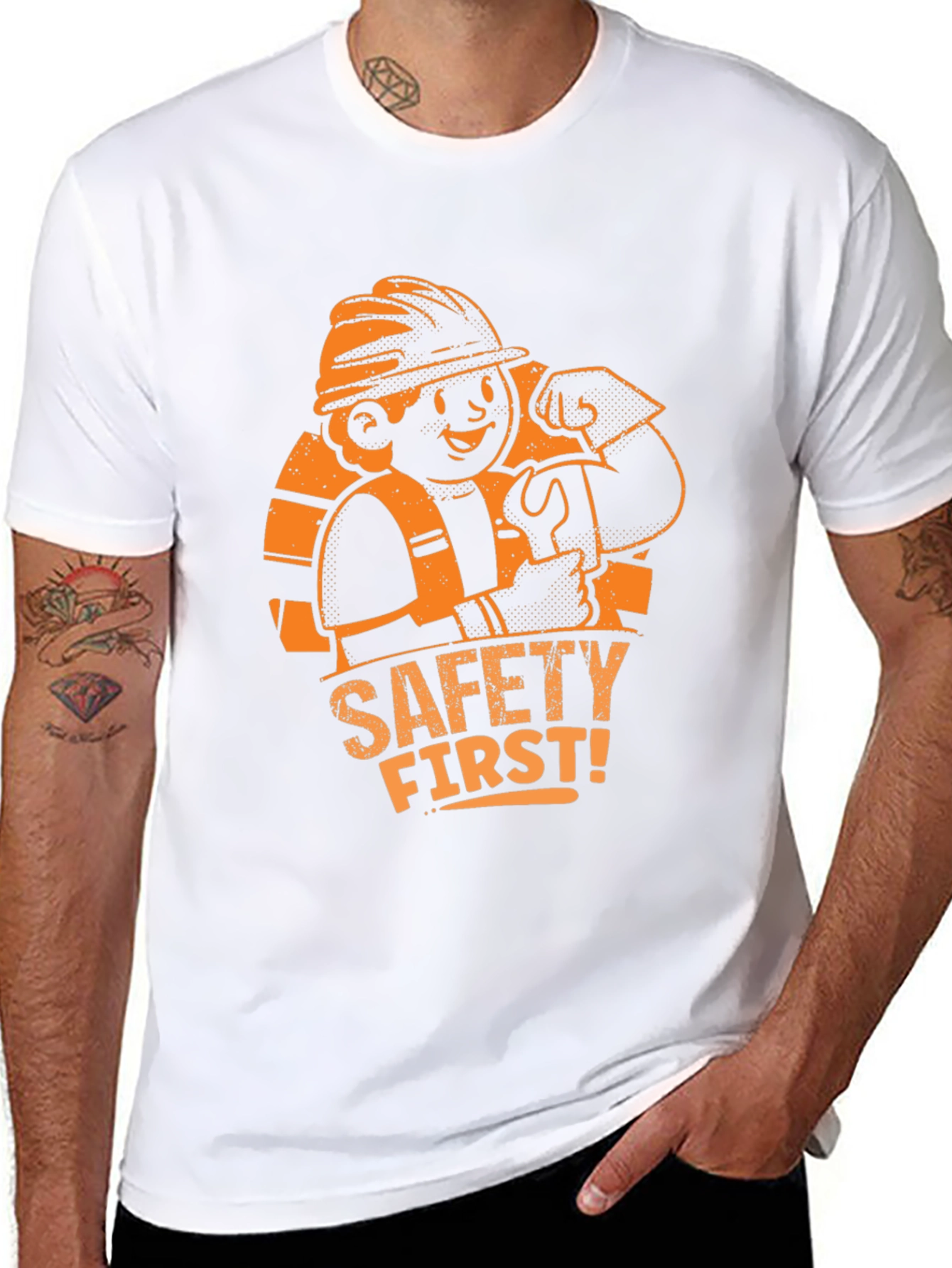 Safety First! Graphic T-Shirt