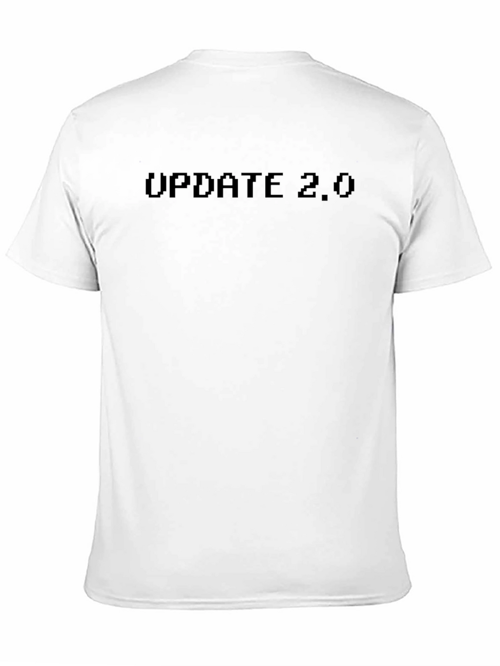 Update 2.0 Black Pixel Graphic T-Shirt