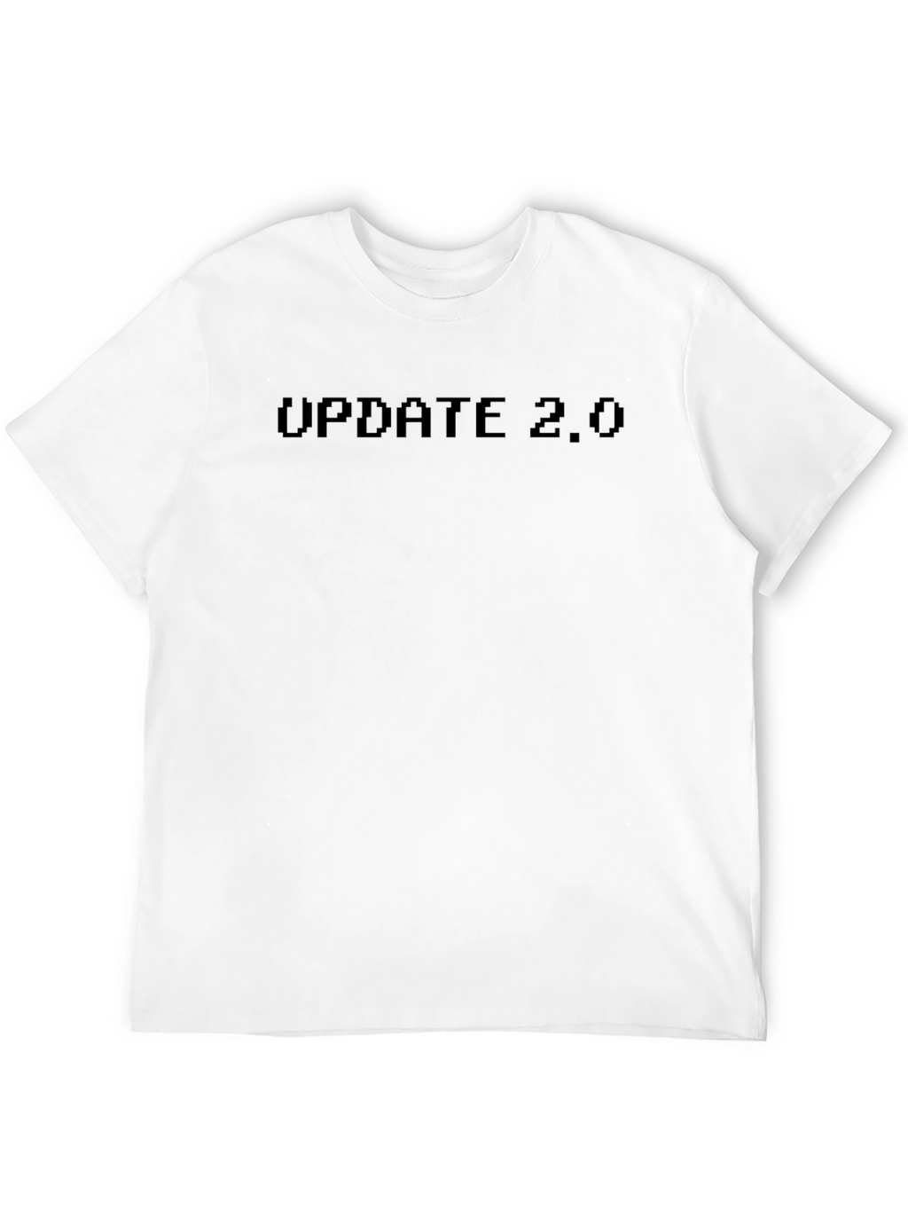 Update 2.0 Black Pixel Graphic T-Shirt