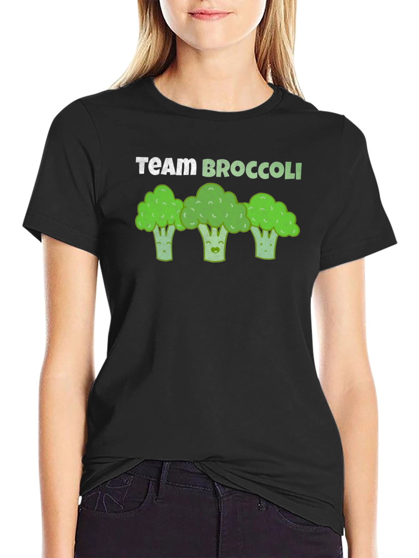 Team Broccoli Graphic T-Shirt - Healthy Food Tee
