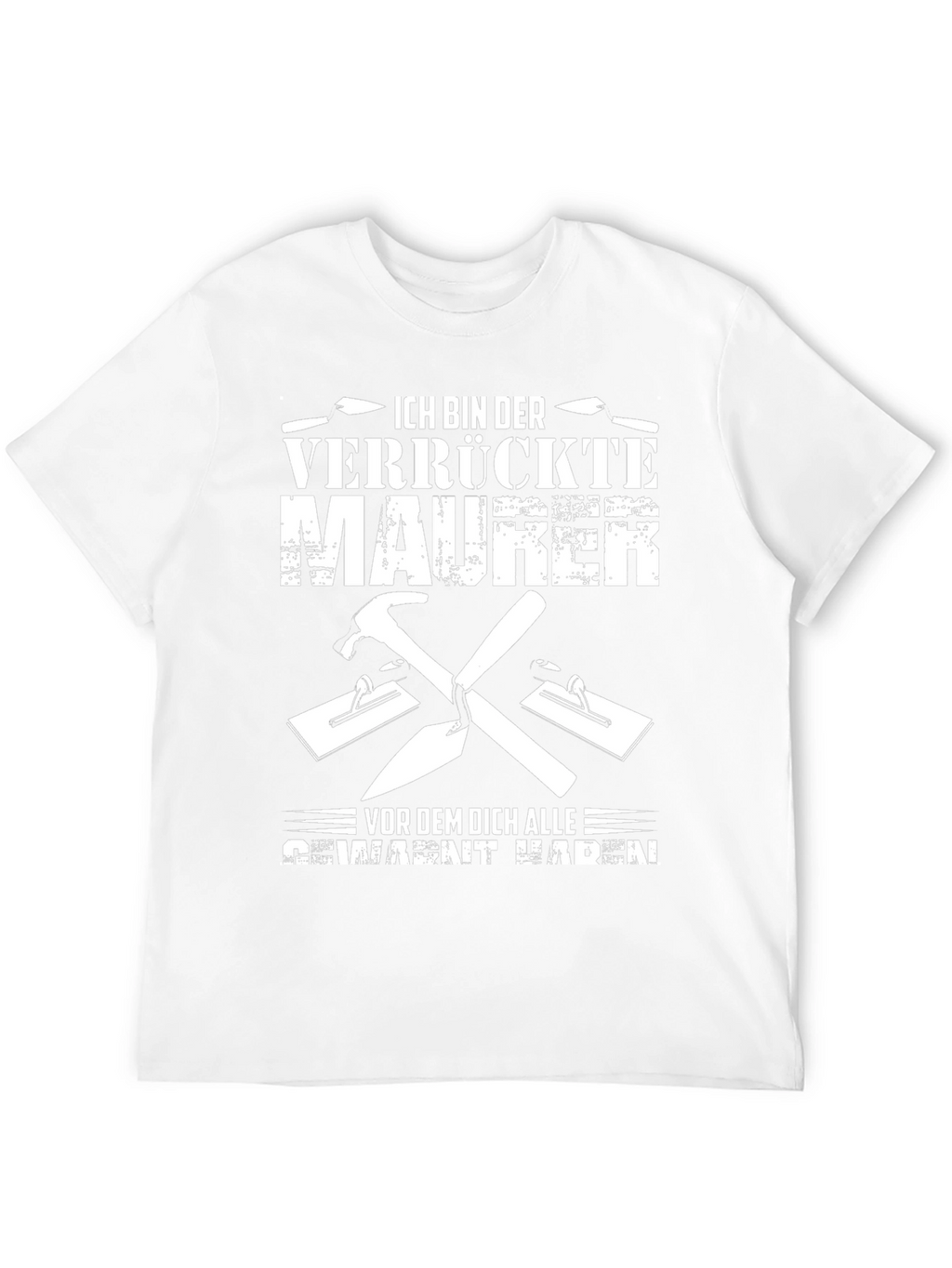 Funny Maurer T-Shirt - Crazy Bricklayer Gift