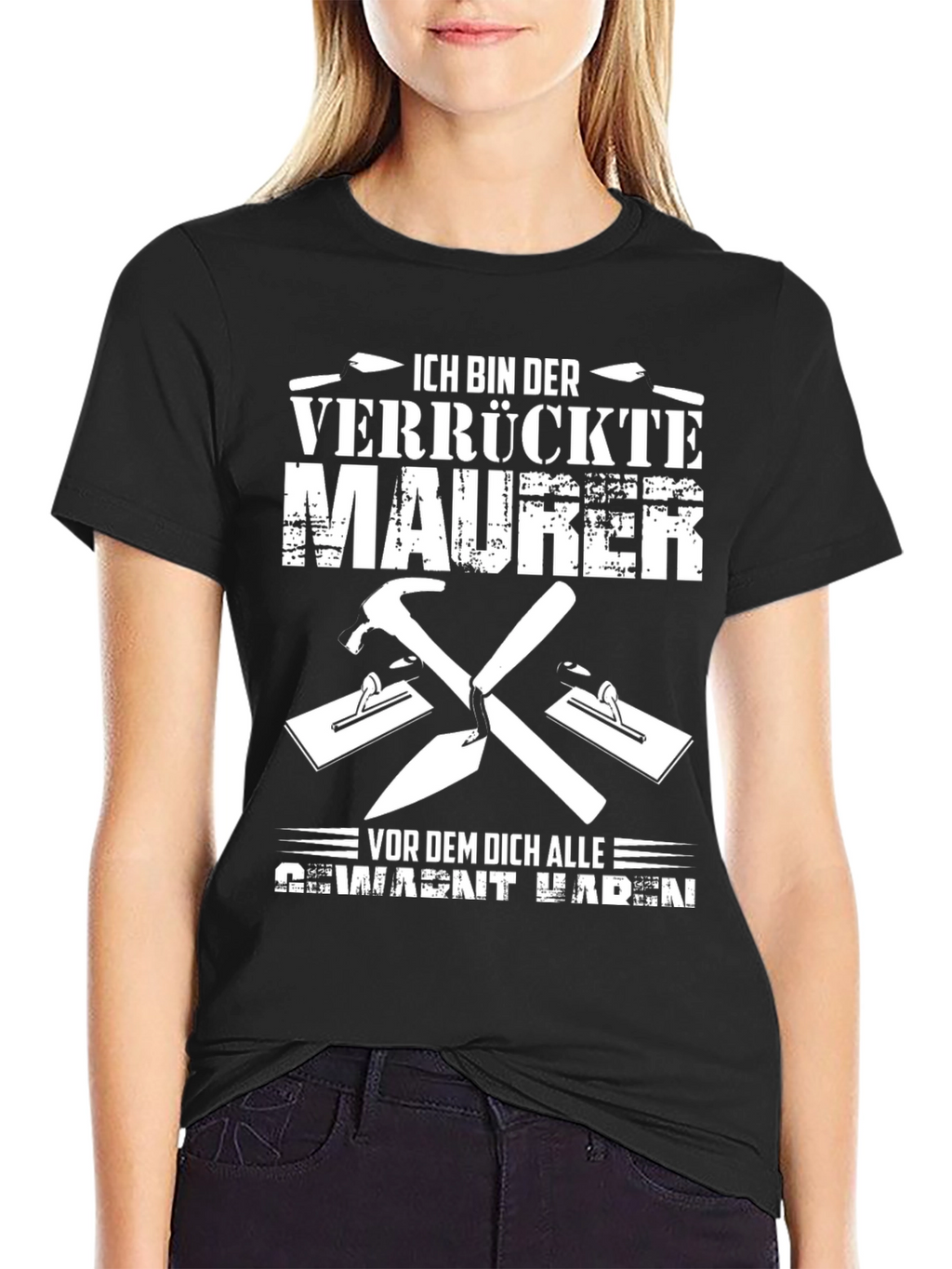 Funny Maurer T-Shirt - Crazy Bricklayer Gift
