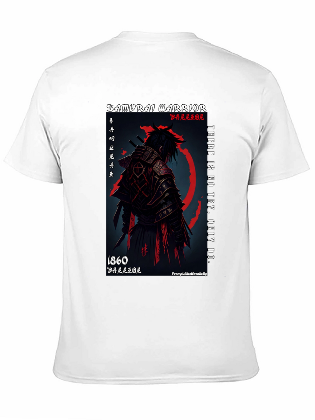Samurai Warrior Graphic T-Shirt - 1860