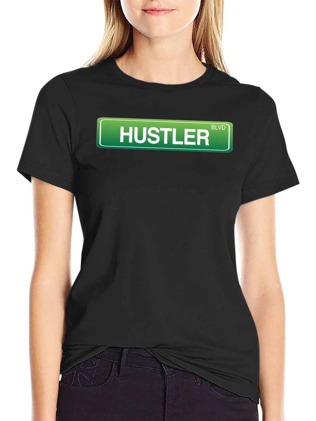 Hustler Boulevard Graphic T-Shirt - Streetwear Style
