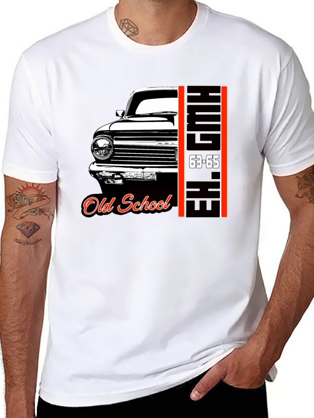 Old School Chevy Nova Tee - 1963-65 Car Graphic