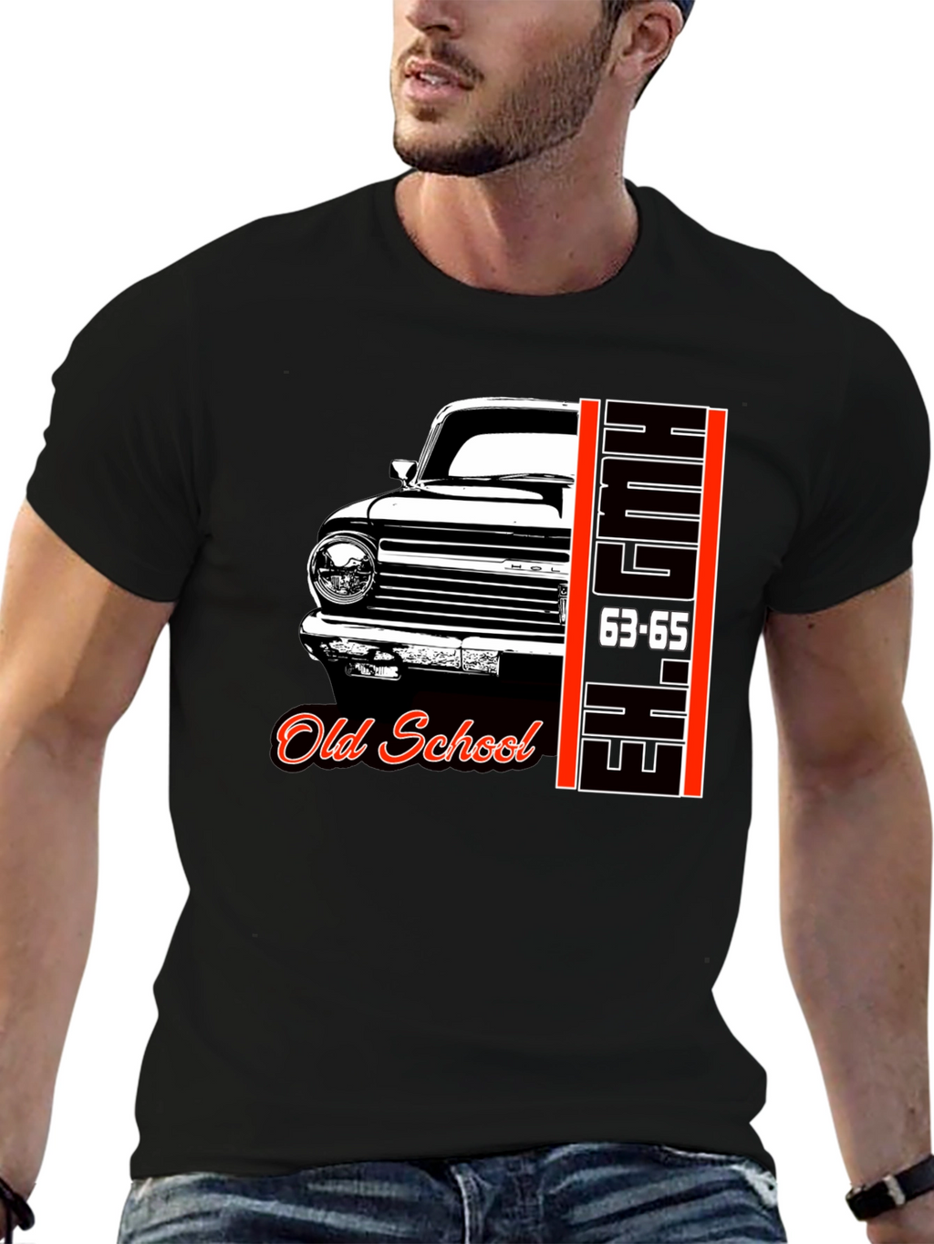 Old School Chevy Nova Tee - 1963-65 Car Graphic
