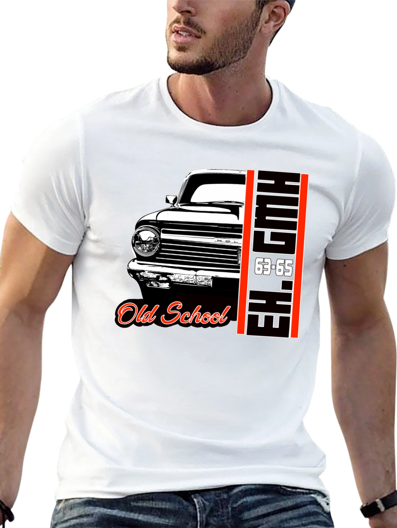 Old School Chevy Nova Tee - 1963-65 Car Graphic