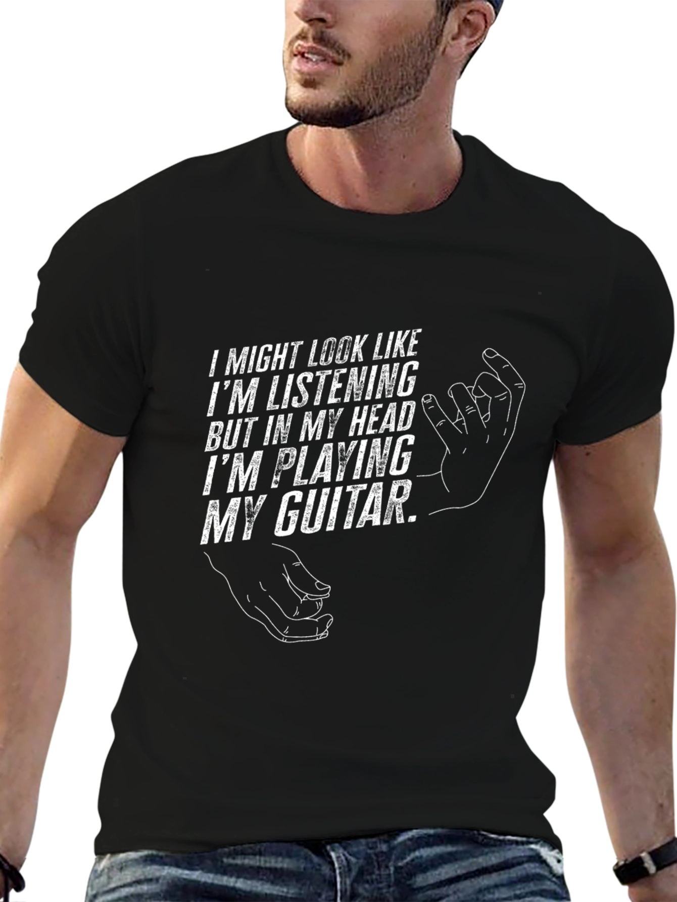 Guitar Player T-Shirt - Musician Gift