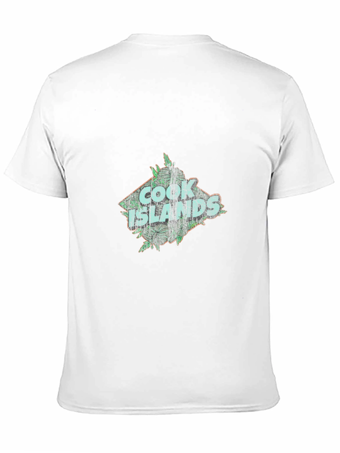 Cook Islands Graphic T-Shirt - Black Crew Neck