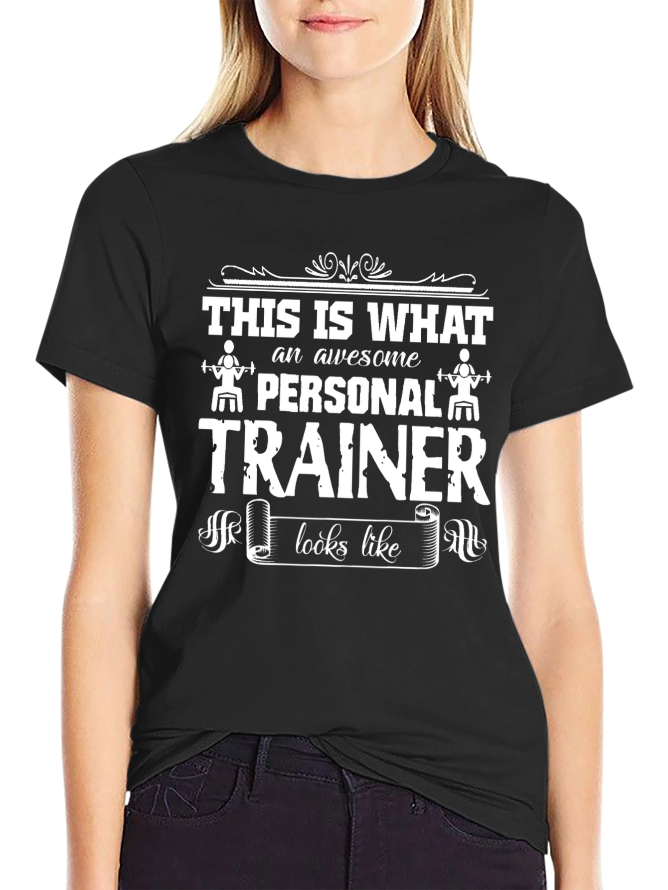 Awesome Personal Trainer Graphic T-Shirt
