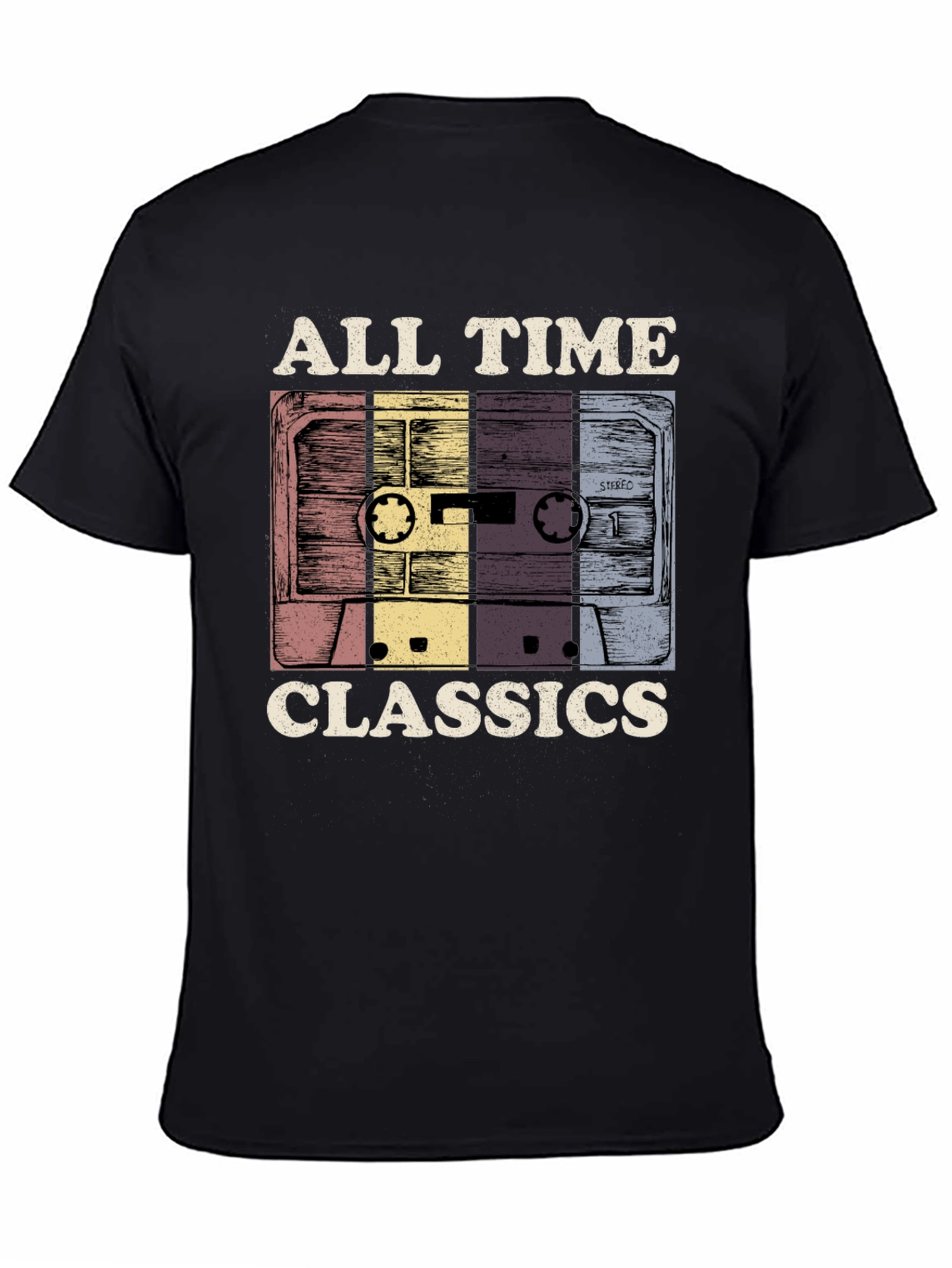 All Time Classics Cassette Tape Graphic T-Shirt