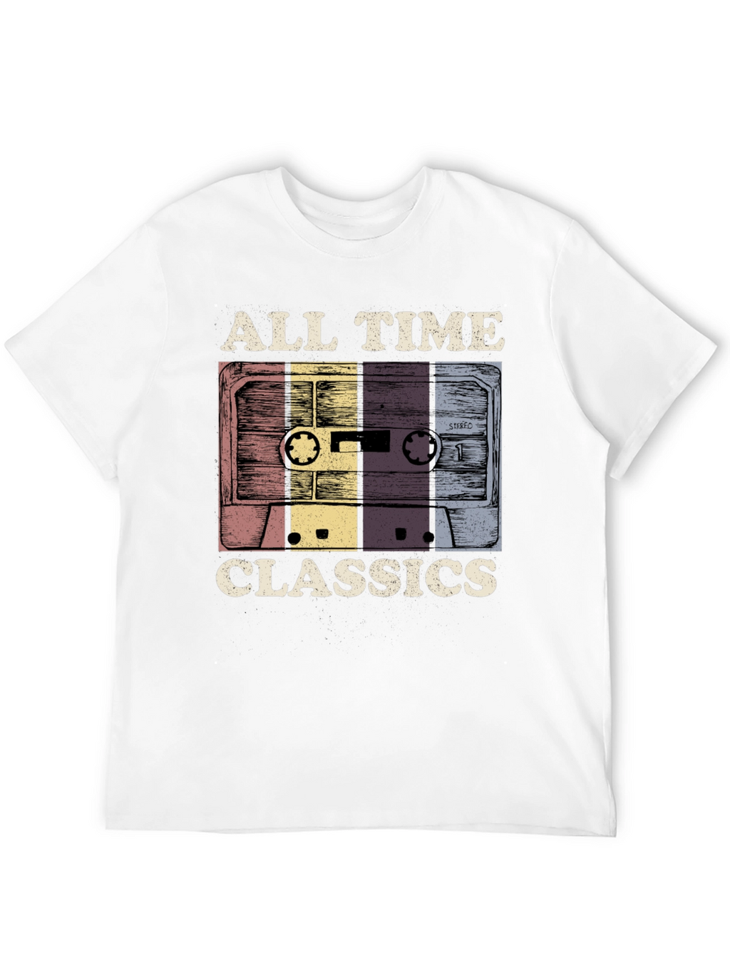 All Time Classics Cassette Tape Graphic T-Shirt
