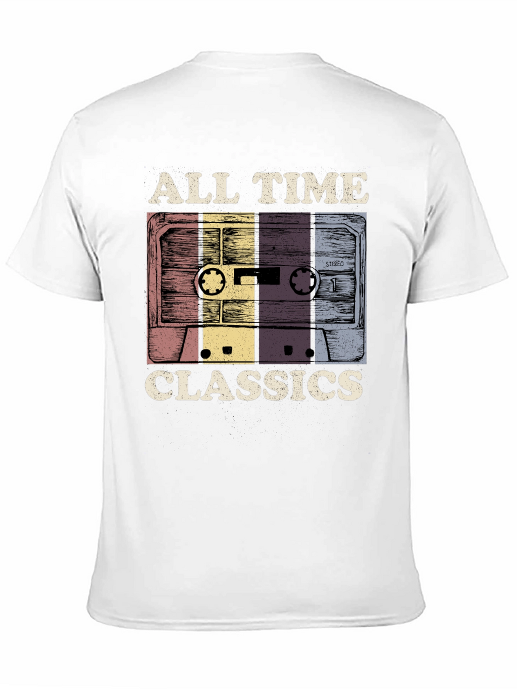 All Time Classics Cassette Tape Graphic T-Shirt