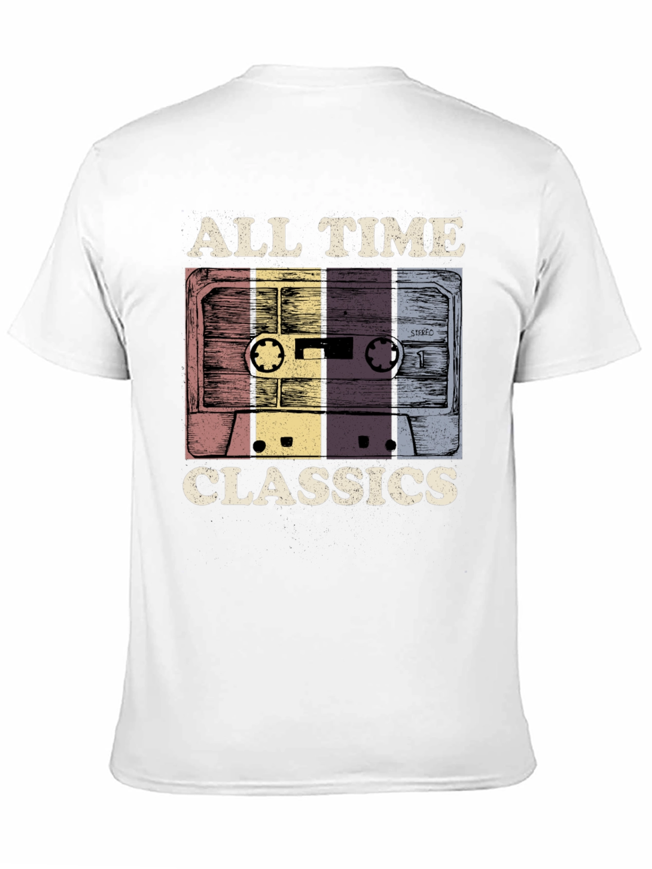 All Time Classics Cassette Tape Graphic T-Shirt