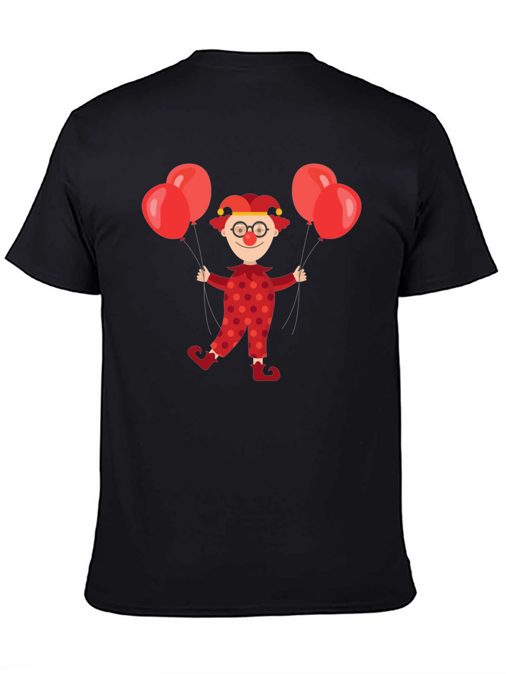 Clown with Balloons Graphic Tee