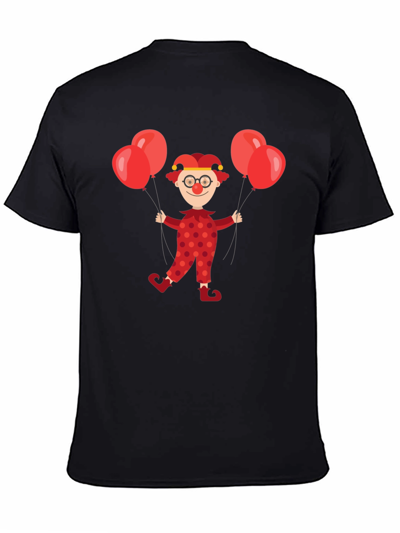 Clown with Balloons Graphic Tee