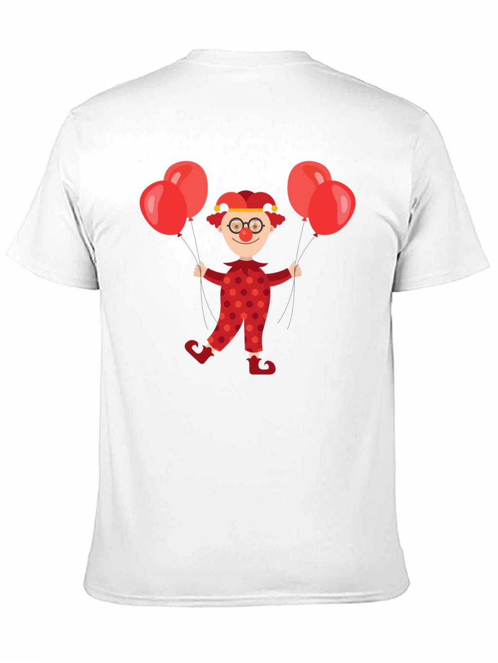 Clown with Balloons Graphic Tee