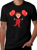 Clown with Balloons Graphic Tee