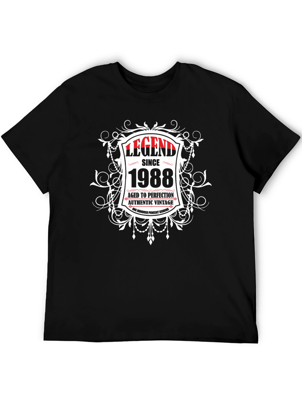 Legend Since 1988 Black T-Shirt
