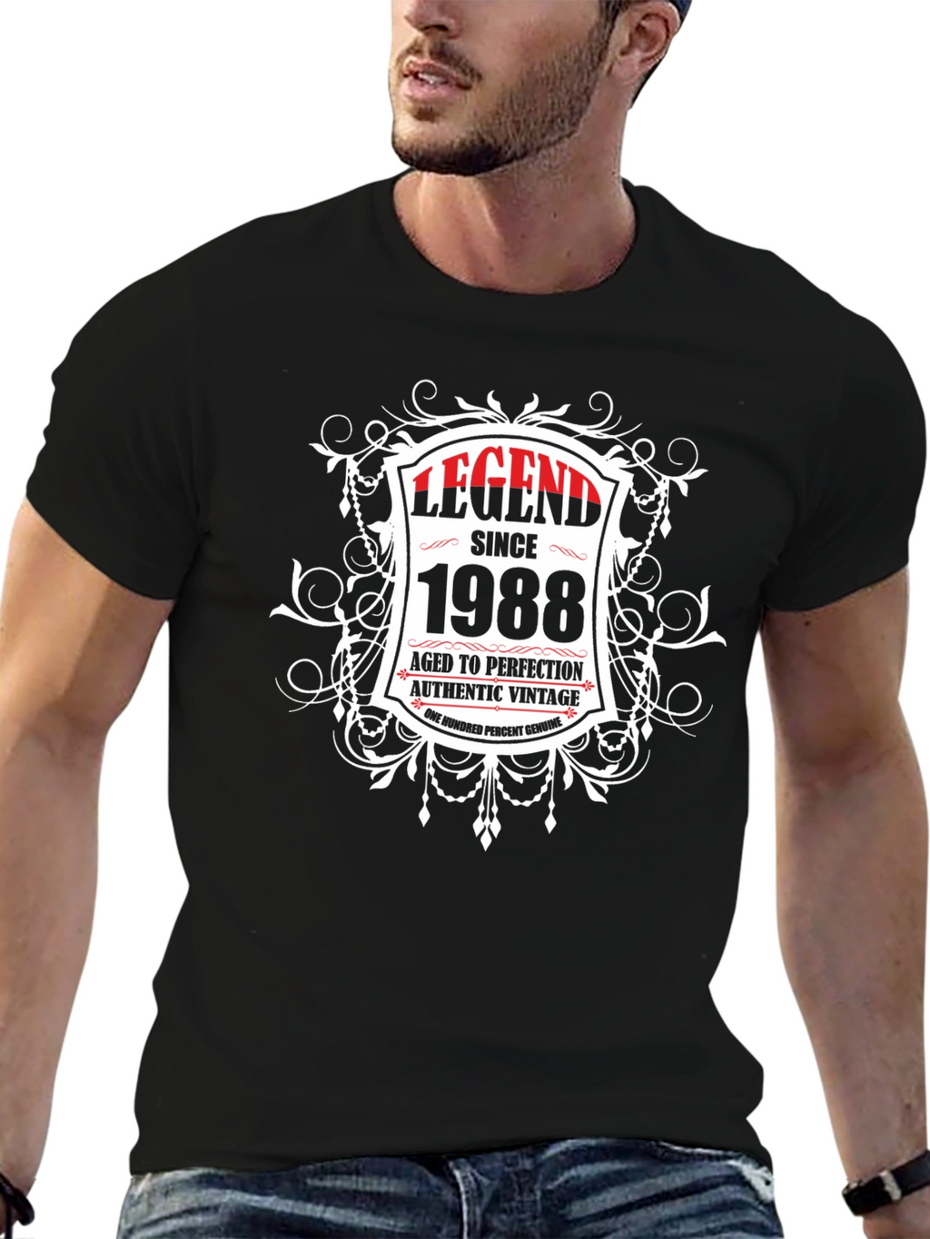 Legend Since 1988 Black T-Shirt