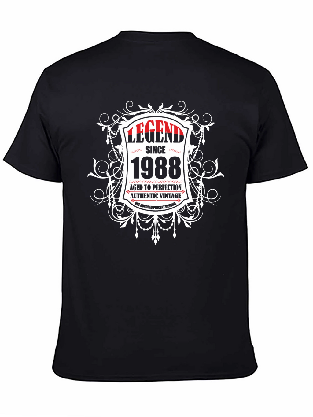Legend Since 1988 Black T-Shirt