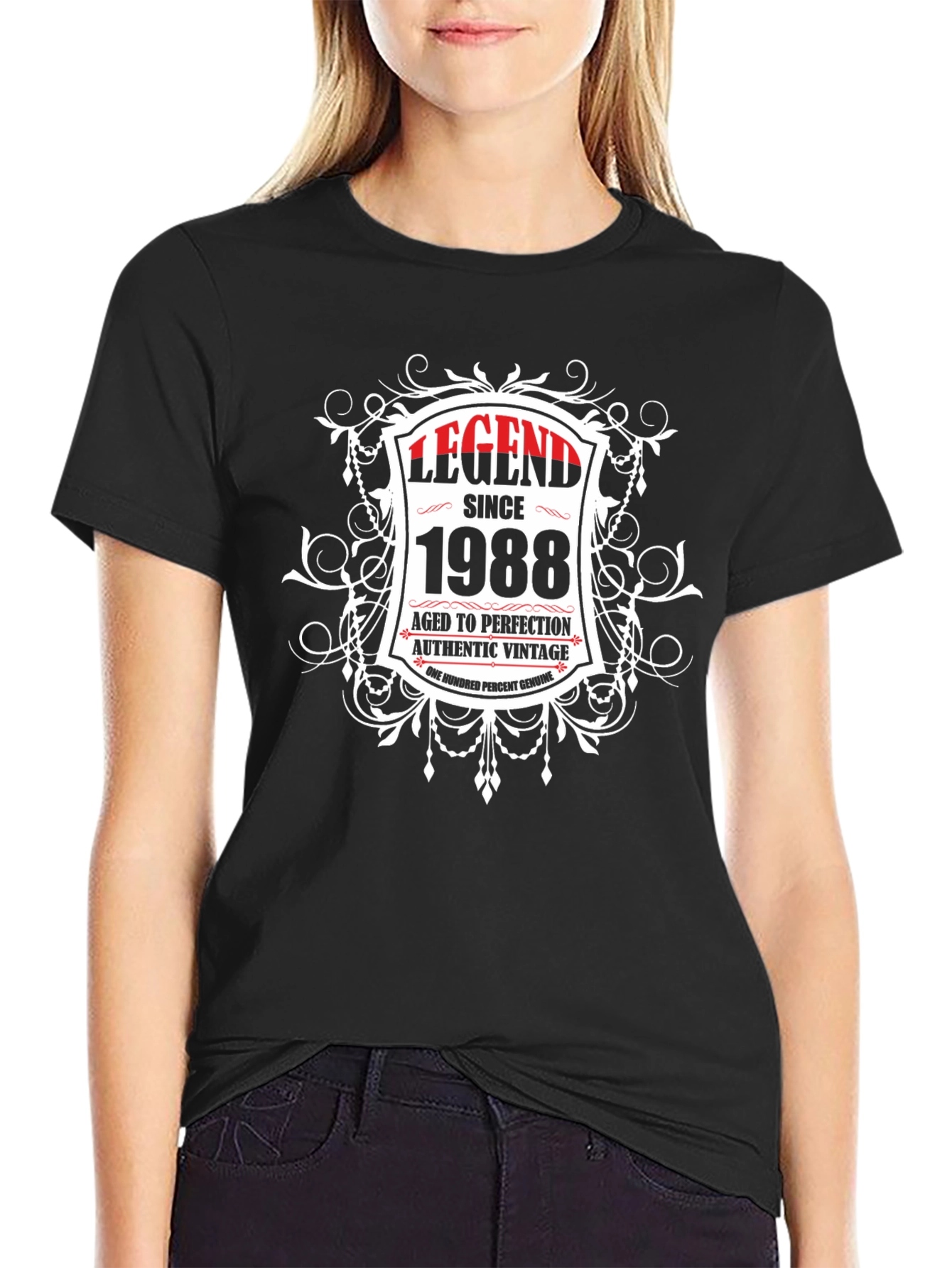 Legend Since 1988 Black T-Shirt